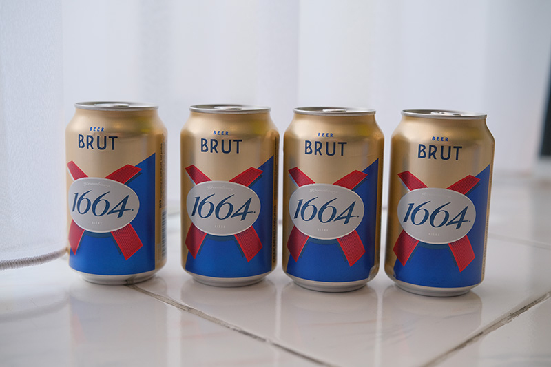 1664 Brut 拉格带来葡萄的脆爽